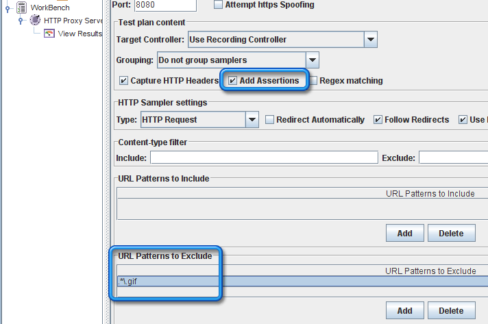 Configuration du HTTP Proxy Server juste avant l'enregistrement Configuration du HTTP Proxy Server juste avant l'enregistrement