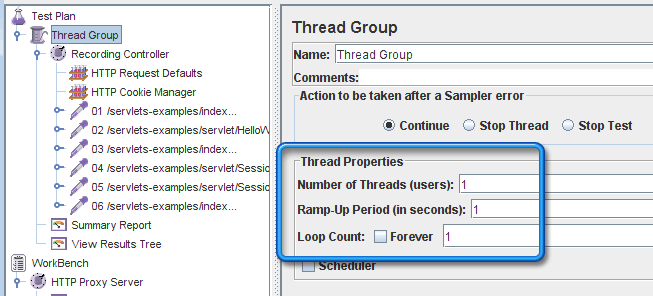 Item Thread group avant le lancement du premier tir Item Thread group avant le lancement du premier tir