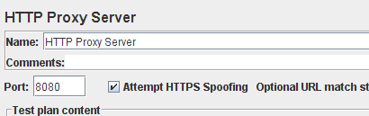 Parametrage HTTPS Jmeter